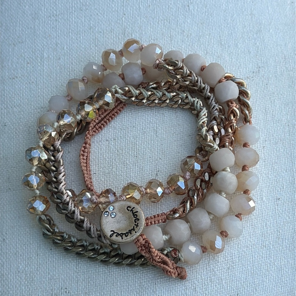 Chloe & Isabel adjustable wrap bracelet